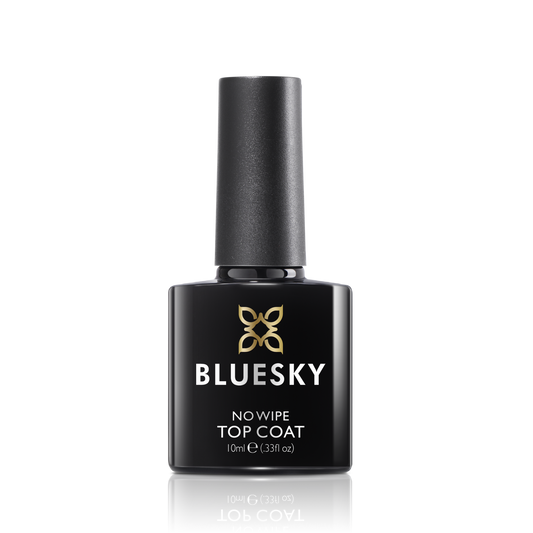 No Wipe Top Coat 10ml - BLUESKY