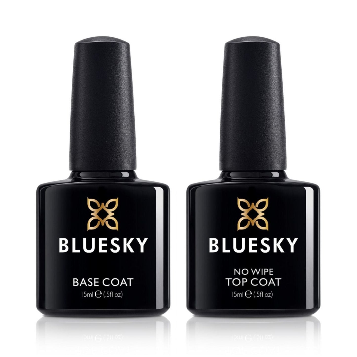 Base Coat & No Wipe Top Coat | 10ml*2pcs