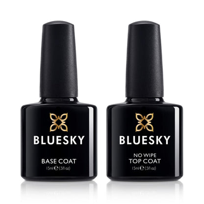 Base Coat & No Wipe Top Coat | 10ml*2pcs